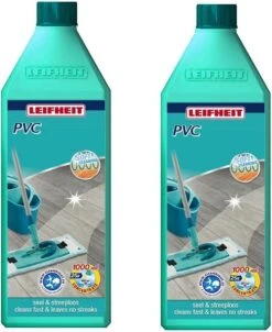 Leifheit Special Cleaning 707 PVC Reiniger 1L , Set Van 2