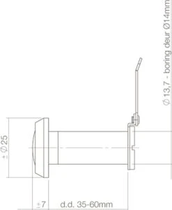 Intersteel Deurspion 180° Kijkhoek Chroom 8 Intersteel Deurspion 180° Kijkhoek Chroom -WerkPro Verkoopwinkel 982x1200 7
