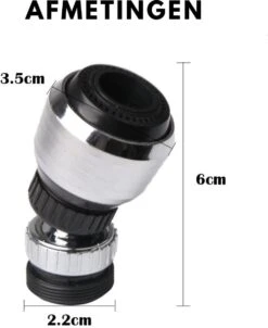 Merkloos HMerch™ Roterende Kraankop - 2 Standen - Opzetstuk Kraan 7 Merkloos HMerch™ Roterende Kraankop - 2 Standen - Opzetstuk Kraan -WerkPro Verkoopwinkel 983x1200