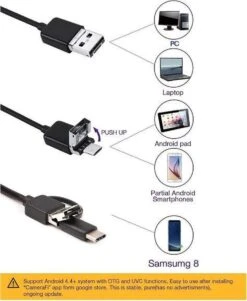 Endoscoop Camera - 7mm - 2 M - Flexibele Kabel - Snake Borescope - Inspectie Camera - Android Smartphone - PC -WerkPro Verkoopwinkel 985x1200 5