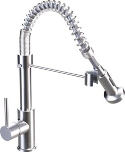 Noswo Keukenkraan Met Uittrekbare Uitloop - Keukenmengkraan - Flexibele Slang - Chrome -WerkPro Verkoopwinkel 986x1200 4