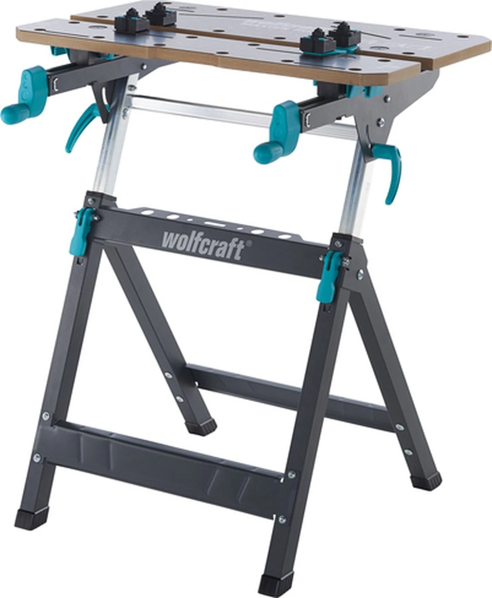 Wolfcraft - MASTER 750 - Ergonomische Werktafel Met Bankschroef - Inklapbaar - 3-in-1 Machinetafel - 6871000 - 10 JAAR GARANTIE 3 Wolfcraft - MASTER 750 - Ergonomische Werktafel Met Bankschroef - Inklapbaar - 3-in-1 Machinetafel - 6871000 - 10 JAAR GARANTIE