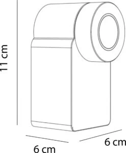 Nuki Smartlock 3.0 Pro - Smart Lock, Slim Slot, Slim Deurslot - Zwart -WerkPro Verkoopwinkel 990x1200 11