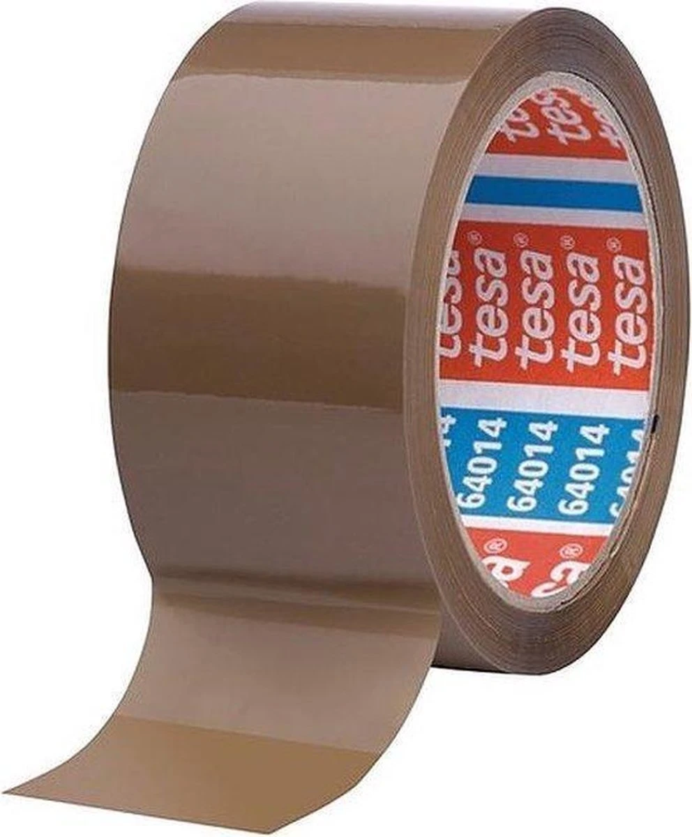 VERPAKKINGSTAPE TESA 64014 50MMX66M BRUIN 6 STUKs - 6 Rollen Verpakkingstape Bruin 50 Mm X 66 Meter - Handig En Knutselen - VERPAKKINGSTAPE TESA 64014 50MMX66M BRUIN 6 STUKs 4 VERPAKKINGSTAPE TESA 64014 50MMX66M BRUIN 6 STUKs - 6 Rollen Verpakkingstape Bruin 50 Mm X 66 Meter - Handig En Knutselen - VERPAKKINGSTAPE TESA 64014 50MMX66M BRUIN 6 STUKs - Afbeelding 2