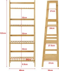 Opbergrek Staand Vinje Met 4 Planken 48x32x123 Cm 11 Opbergrek Staand Vinje Met 4 Planken 48x32x123 Cm -WerkPro Verkoopwinkel 993x1200 12