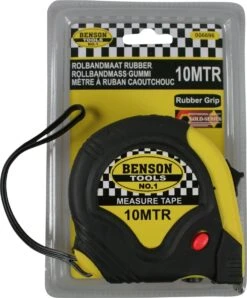 Benson Tools Rolmaat - 10 Meter - 25 Mm - Met Broekklem -WerkPro Verkoopwinkel 994x1200 6