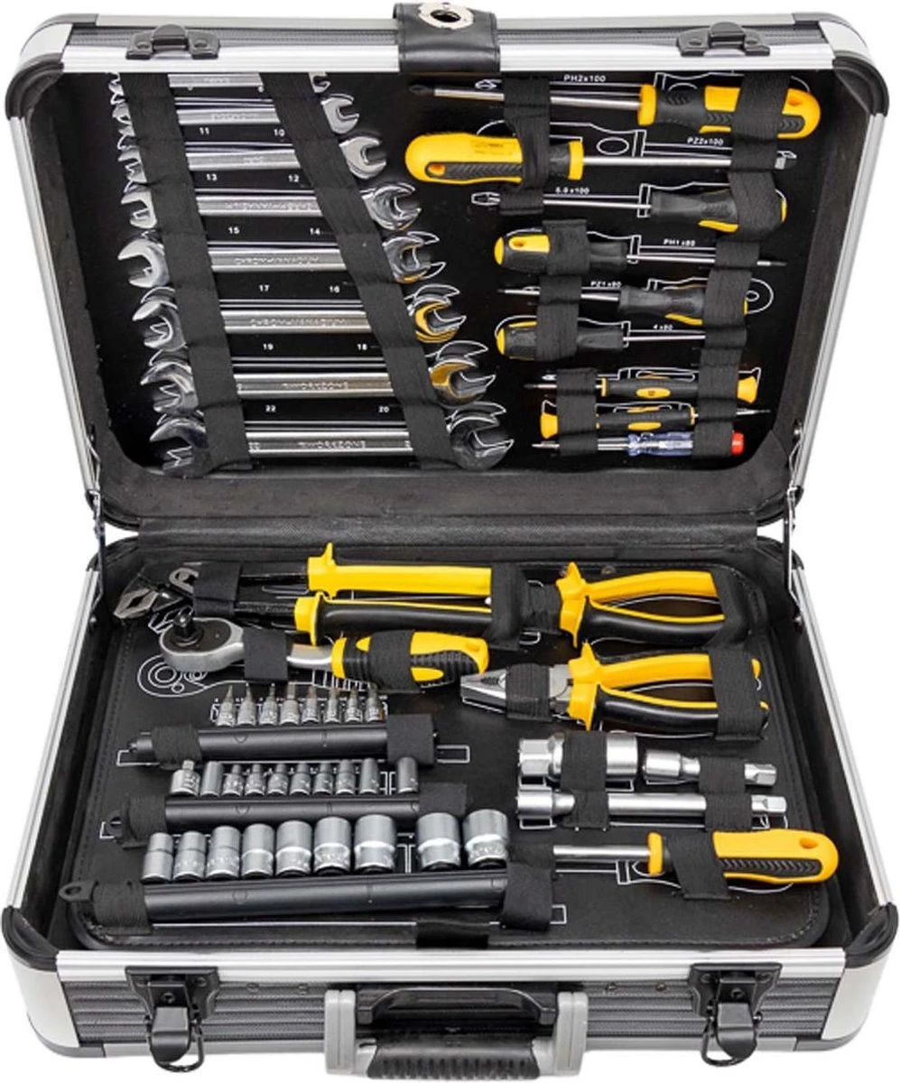 ALDORR Tools - 128-Delige Gereedschapsset In Koffer 3 ALDORR Tools - 128-Delige Gereedschapsset In Koffer